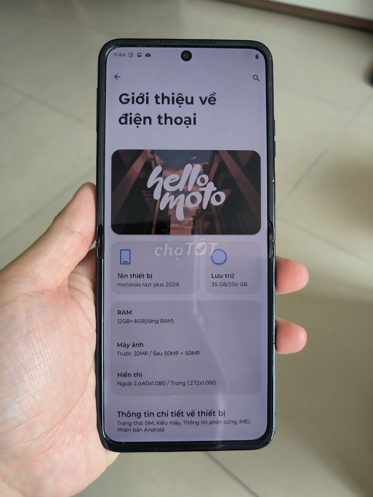 Motorola Razr 50 Ultra Quốc Tế 2 Sim - Ship COD. Mua bán Điện thoại tại Quận Tân Phú Tp Hồ Chí Minh được đăng bởi Unbox Shop hình 1