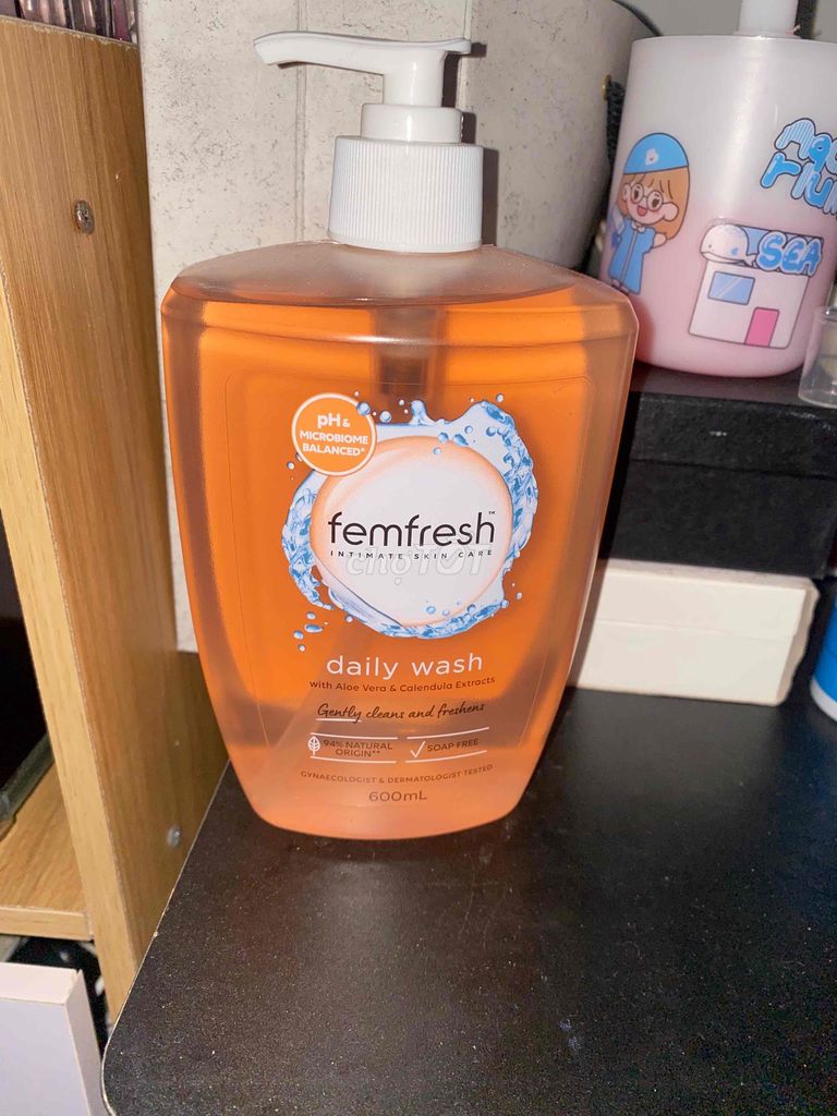 Dung dịch vệ sinh Femfresh Nữ 600ml. Mua bán Phụ kiện thời trang khác tại Thành phố Sóc Trăng Sóc Trăng được đăng bởi Lý Huỳnh hình 1