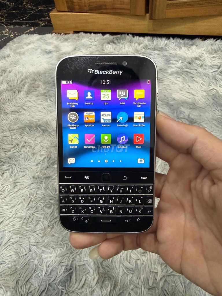 BlackBerry Classic Đen. Mua bán Điện thoại tại Quận Ninh Kiều Cần Thơ được đăng bởi Điện Thoại Cỏ Cần Thơ  hình 1