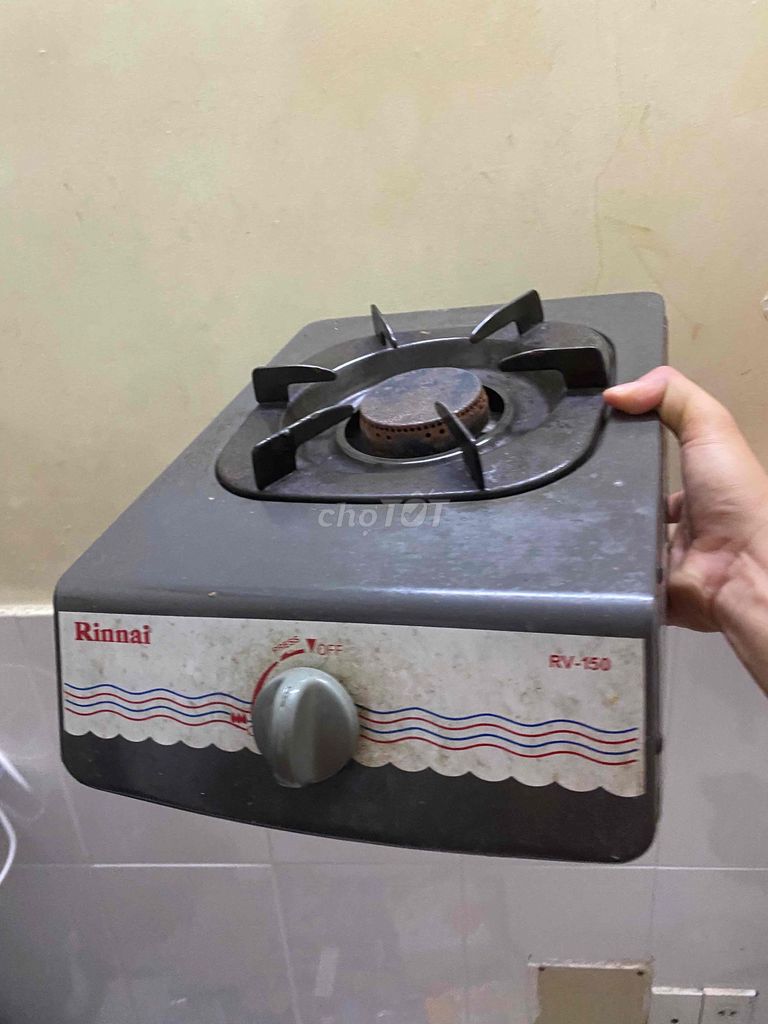 Bếp ga Rinnai RV-150 Xám. Mua bán Bếp, lò, đồ điện nhà bếp tại Quận Tân Bình Tp Hồ Chí Minh được đăng bởi Mark Dark hình 1