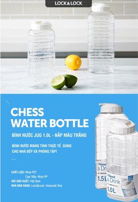 Bình nước Jug Lock&Lock 1.0L. Mua bán Dụng cụ nhà bếp tại Quận Gò Vấp Tp Hồ Chí Minh được đăng bởi yen
