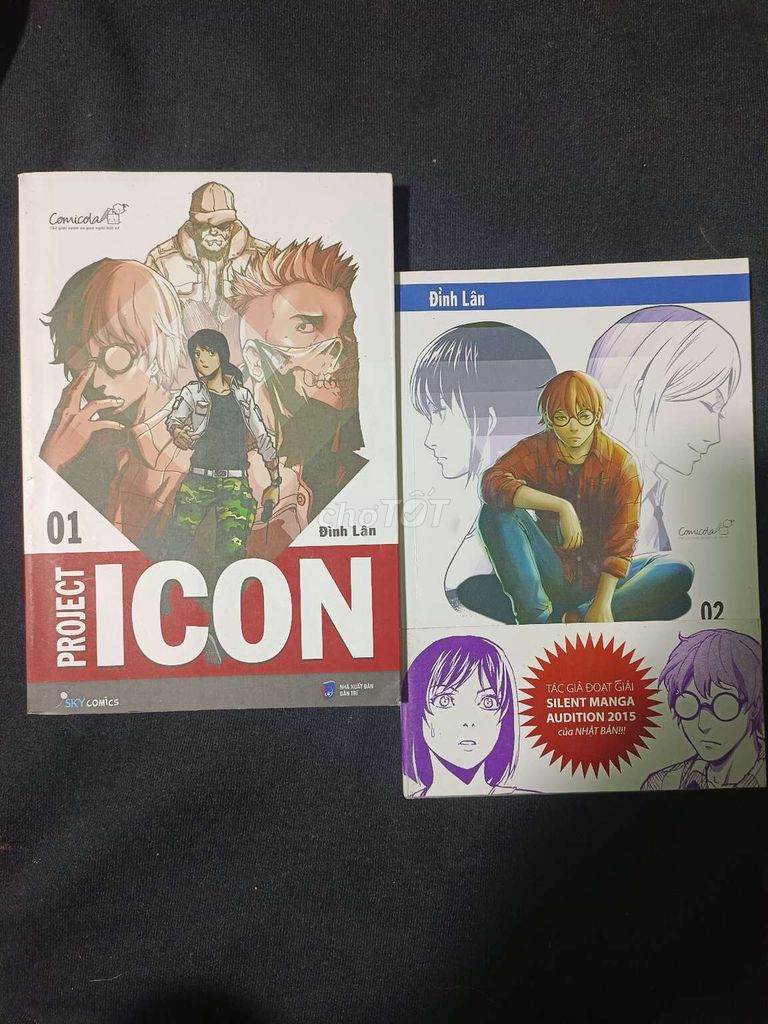 Truyện tranh Project Icon Tập 1, 2. Mua bán Sách tại Huyện Bình Chánh Tp Hồ Chí Minh được đăng bởi Lu Lu hình 1