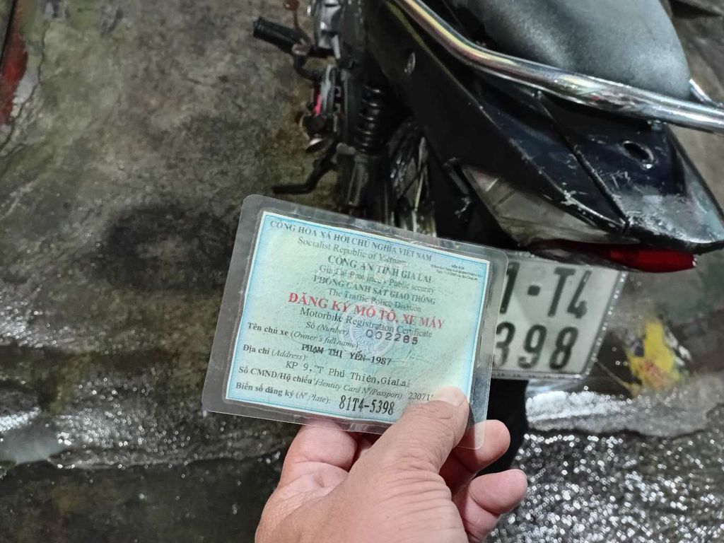 Sym Elegant 100cc  xe  đi rất êm mạnh bền.. Mua bán Xe máy tại Quận Bình Tân Tp Hồ Chí Minh được đăng bởi Vinh pham hình 3