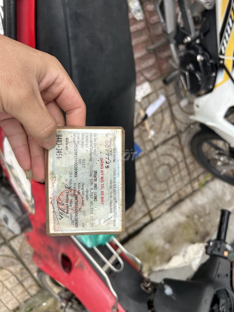 Honda Wave японский с красивым номером