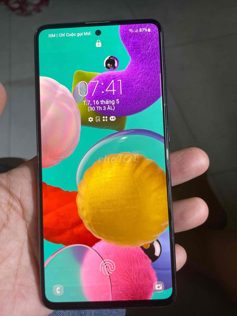 Samsung Galaxy A51 128GB Đen. Mua bán Điện thoại tại Quận Bình Tân Tp Hồ Chí Minh được đăng bởi sofia hình 1