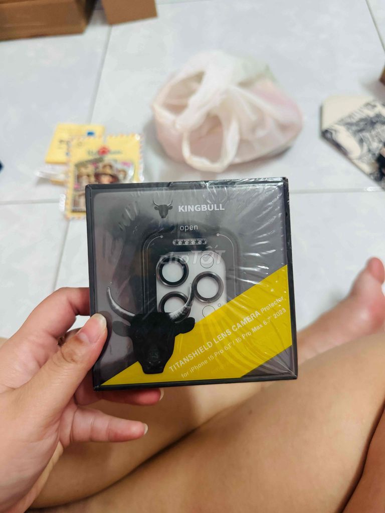 Cường lực camera iPhone 15 Pro Max KINGBULL Đen. Mua bán Phụ kiện (Màn hình, Chuột...) tại Quận Bình Tân Tp Hồ Chí Minh được đăng bởi Tuyết Linh hình 1
