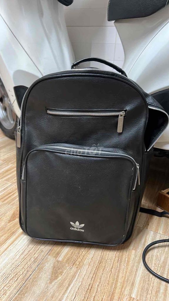 Ba lô Adidas Da Đen Unisex. Mua bán Túi xách tại Quận 8 Tp Hồ Chí Minh được đăng bởi Trần Ngọc Thúy Anh hình 1