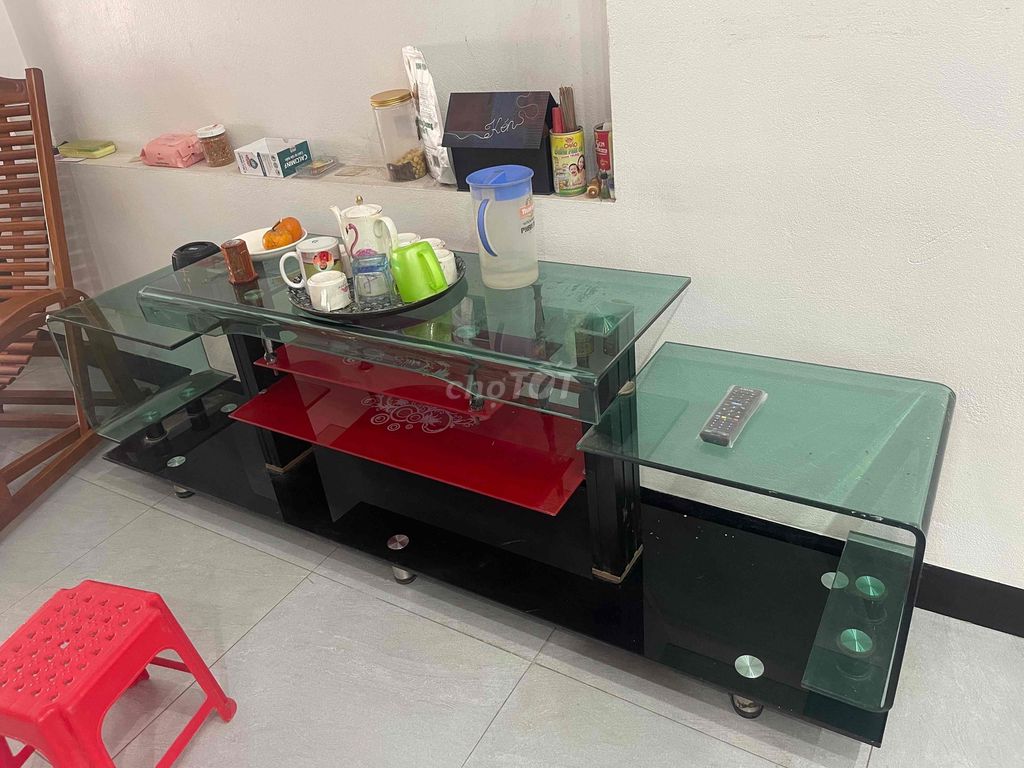 Kệ tivi Kính 2m. Mua bán Tủ, kệ gia đình tại Huyện Đông Anh Hà Nội được đăng bởi Dự Quang hình 1