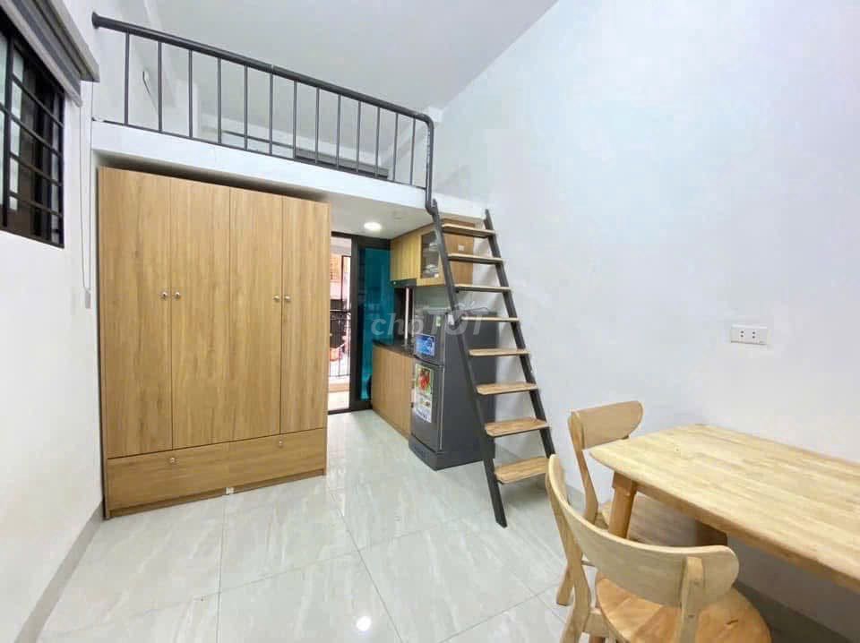 Phòng trọ gác xép có thang máy, full nội thất, Khương Hạ, Thanh Xuân