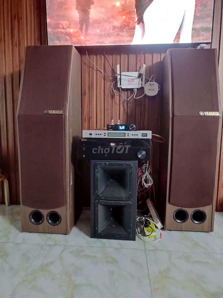 Dàn nghe nhạc Yamaha Nâu. Mua bán Tivi, Âm thanh tại Quận 12 Tp Hồ Chí Minh được đăng bởi loan hình 1