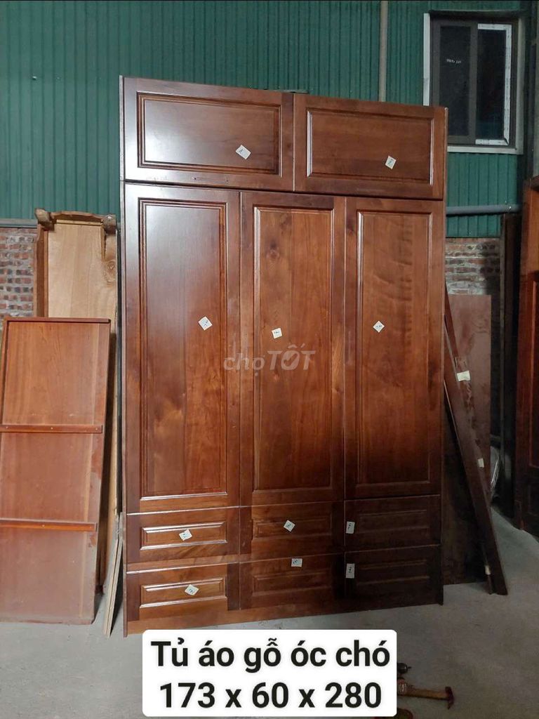 Tủ quần áo Gỗ óc chó Nâu 173x60x280cm. Mua bán Tủ, kệ gia đình tại Quận Hà Đông Hà Nội được đăng bởi Vũ văn khương hình 1