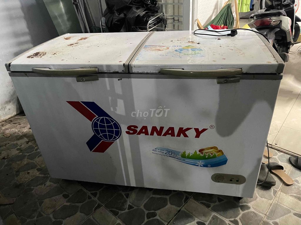 Tủ đông Sanaky 410 Lít Trắng Việt Nam. Mua bán Tủ lạnh tại Quận Cái Răng Cần Thơ được đăng bởi Audio Sound channel hình 1