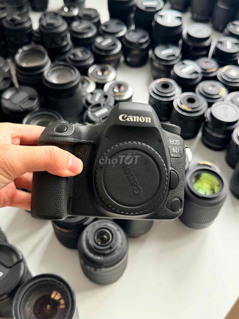 Máy ảnh Canon EOS 6D Mark II Đen. Mua bán Máy ảnh, Máy quay tại Quận Phú Nhuận Tp Hồ Chí Minh được đăng bởi Khánh máy ảnh top 1 hình 1