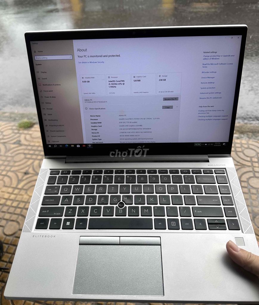 HP 430G7 Core i5-10310 13.3inch mỏng nhẹ. Mua bán Laptop tại Thành phố Sóc Trăng Sóc Trăng được đăng bởi LAPTOP PC LÂM hình 1