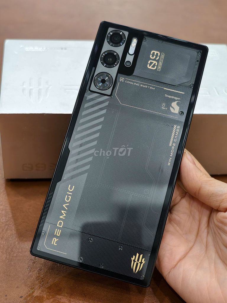 Nubia Red Magic 9 Pro bản quốc tế 16-512gb màu Đen. Mua bán Điện thoại tại Quận Đống Đa Hà Nội được đăng bởi Hn Store hình 1