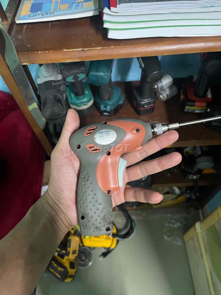 Máy khoan pin DCM Xám cam. Mua bán Đồ chuyên dụng, Giống nuôi trồng tại Quận Tân Phú Tp Hồ Chí Minh được đăng bởi minh hình 1