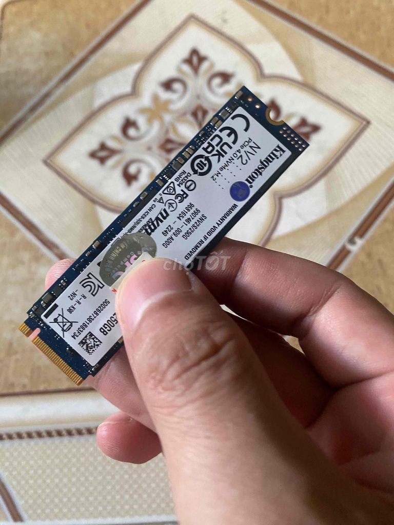 SSD M2 Nvme Kingston 250GB Gen 4 Win 10 Pro. Mua bán Linh kiện (RAM, Card...) tại Quận 1 Tp Hồ Chí Minh được đăng bởi Nguyễn hình 1