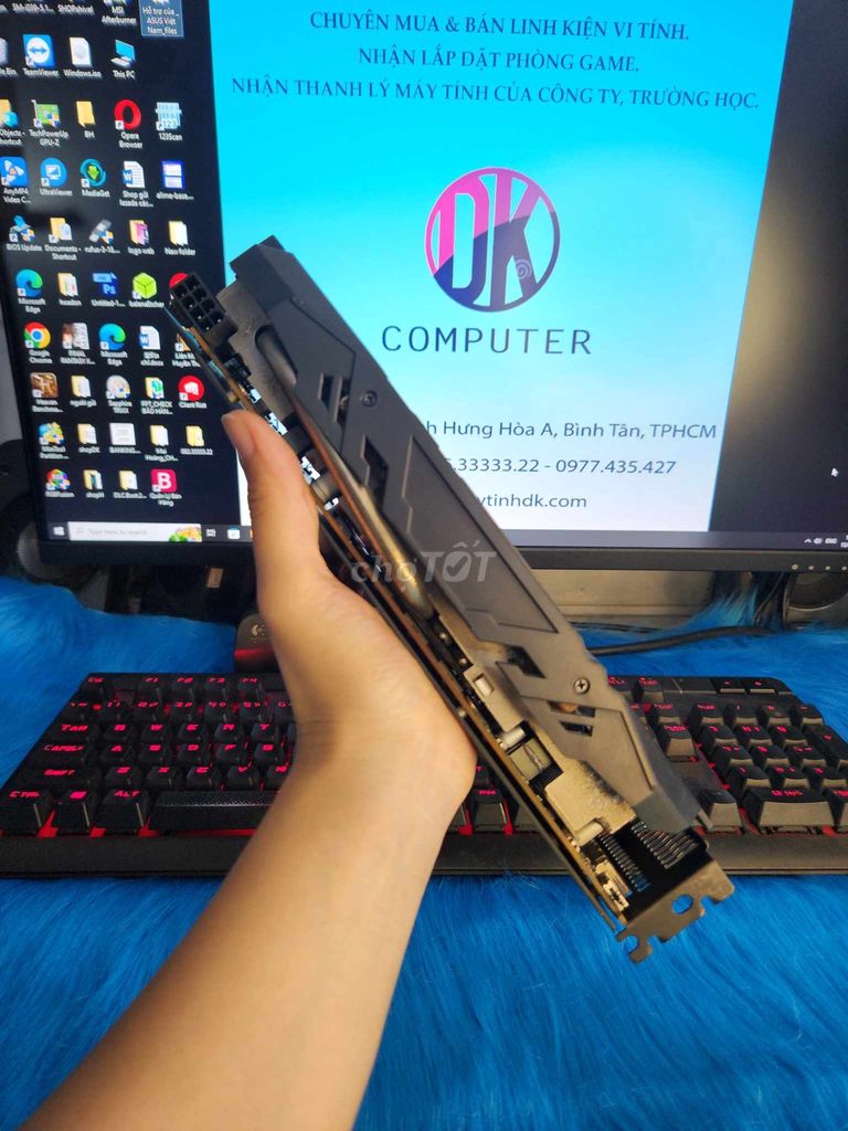 VGA POWERCOLOR AMD RX 580 4GB GDDR5 FULL CỔNG