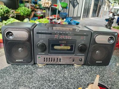 Sony CFS-1033S Cassette Recorder/Radio FM/MW/SW1/2. Mua bán Tivi, Âm thanh tại Quận 10 Tp Hồ Chí Minh được đăng bởi Old Chilli Second Hand Shop