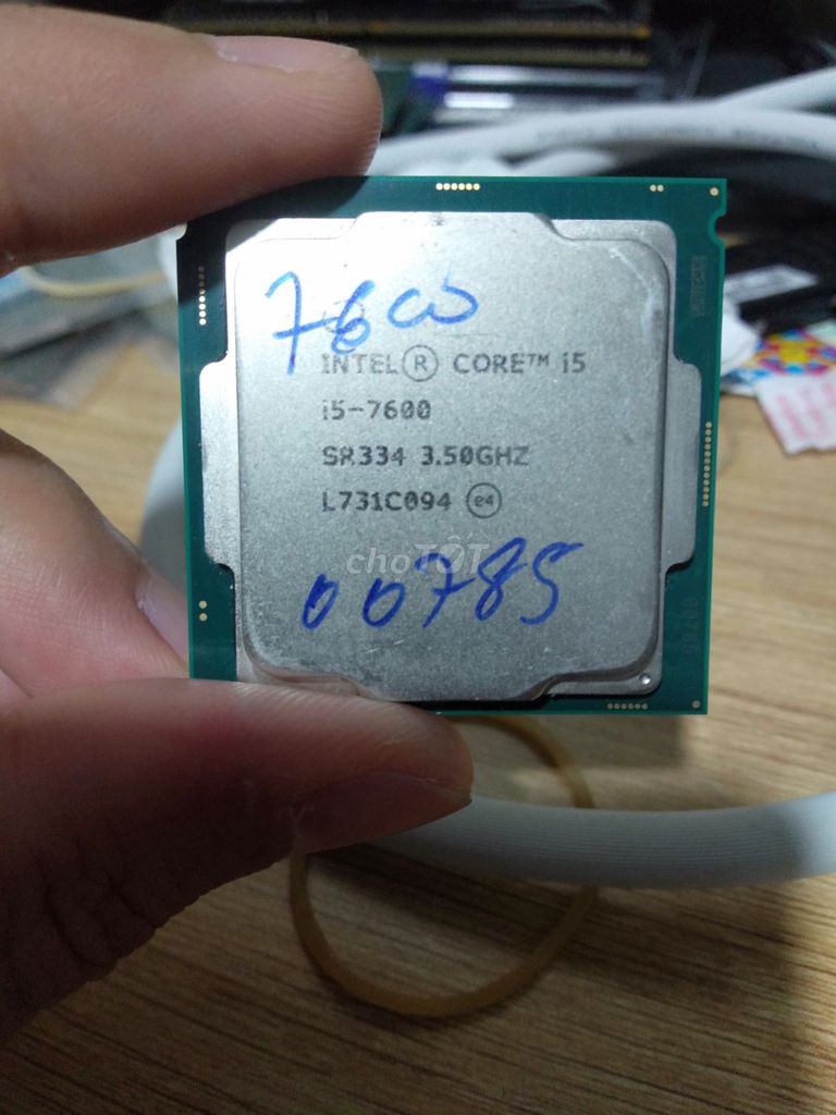 CPU Intel Core i5-7600. Mua bán Linh kiện (RAM, Card...) tại Quận 8 Tp Hồ Chí Minh được đăng bởi Đồng LT hình 1