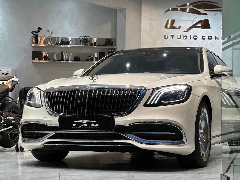 Mercedes Benz S 2016 Maybach Trắng Kem Siêu Hót