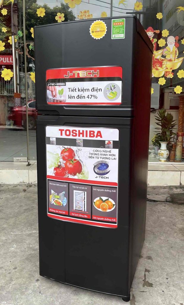 Tủ lạnh Toshiba 145 lít êm nhẹ điện phù hợp trọ