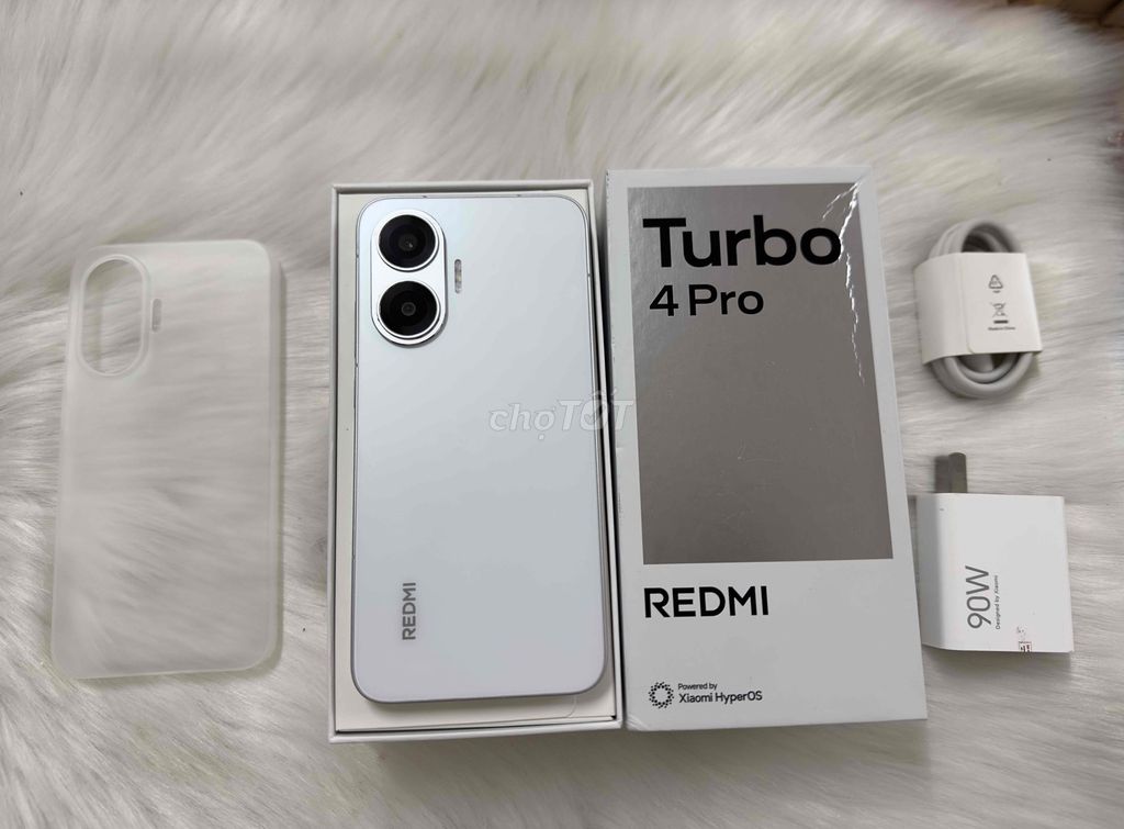 Xiaomi Redmi Turbo 4 Pro 12GB/256GB Trắng. Mua bán Điện thoại tại Quận Ninh Kiều Cần Thơ được đăng bởi ĐIỆN THOẠI GIÁ TỐT UY TÍN  hình 1