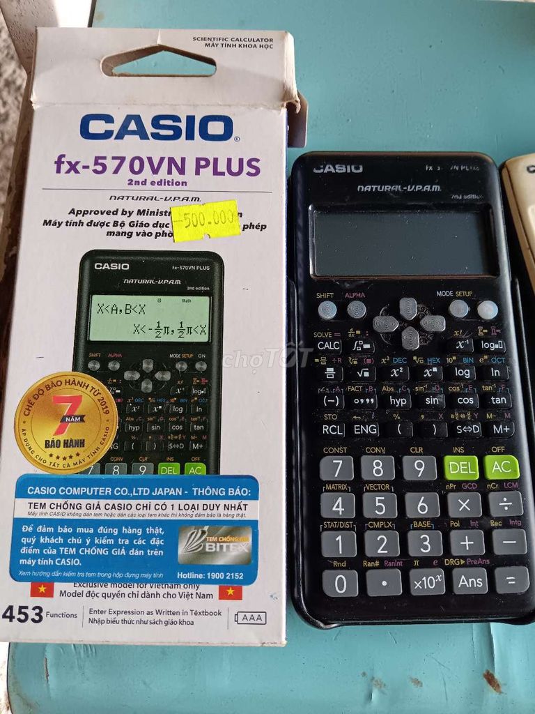 Cần bán máy tính casio fx-570vnplus