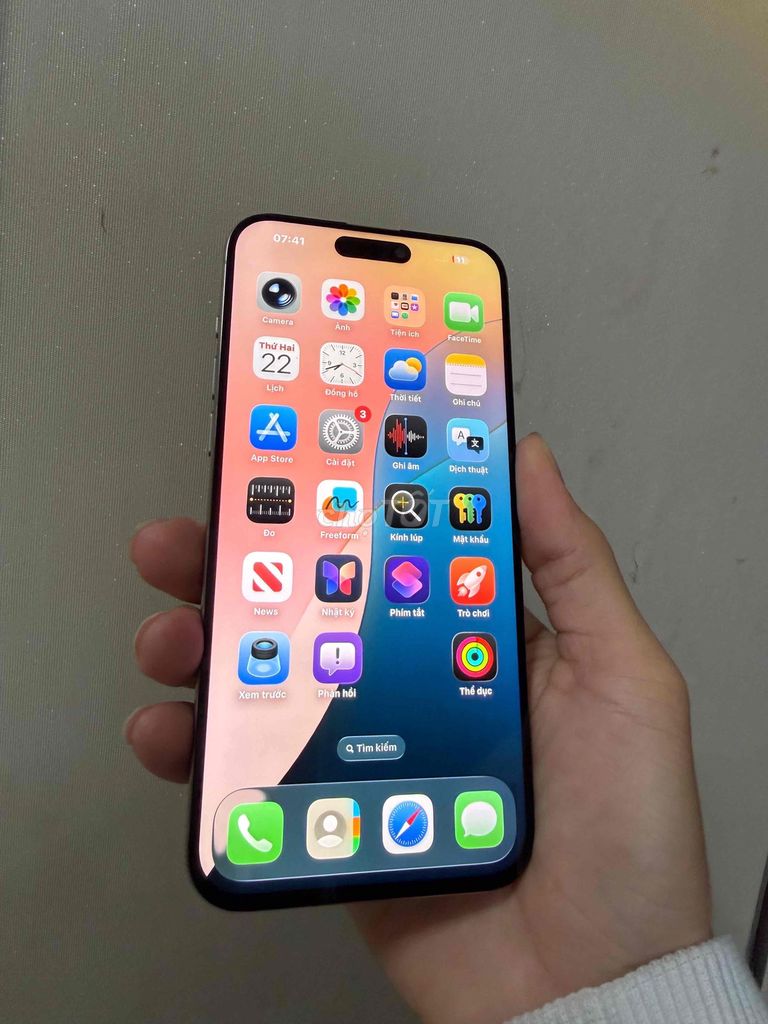 Apple iPhone 15 Pro Max 256GB dùng wifi. Mua bán Điện thoại tại Quận Ninh Kiều Cần Thơ được đăng bởi everest hình 1