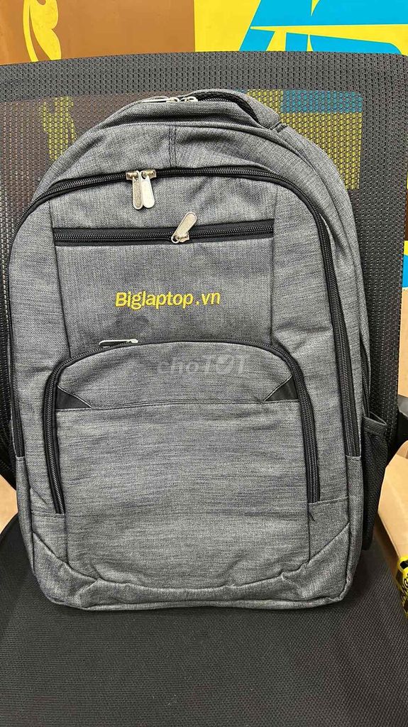 Balo Laptop 15.6 inch Xám 4 ngăn. Mua bán Túi xách tại Quận 10 Tp Hồ Chí Minh được đăng bởi DƯƠNG HOÀNG LONG hình 1