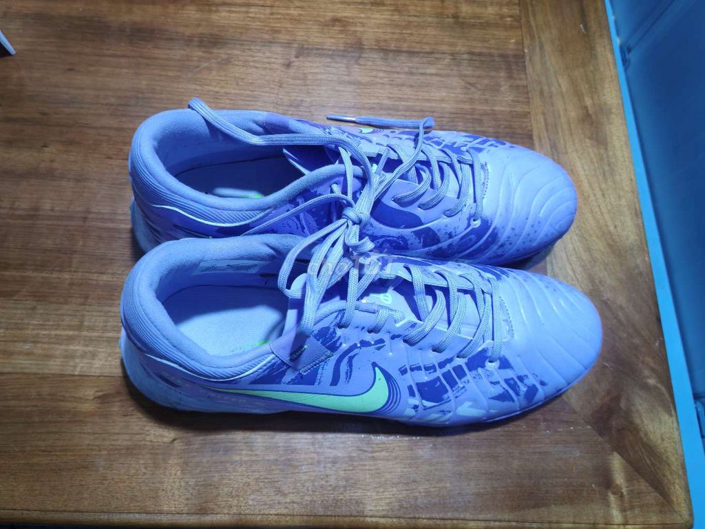 Giày bóng đá Nike Tiempo Legend 10 Pro Tím Size 41. Mua bán Đồ thể thao, Dã ngoại tại Huyện Chợ Mới An Giang được đăng bởi Hồ Chí Dũng hình 1