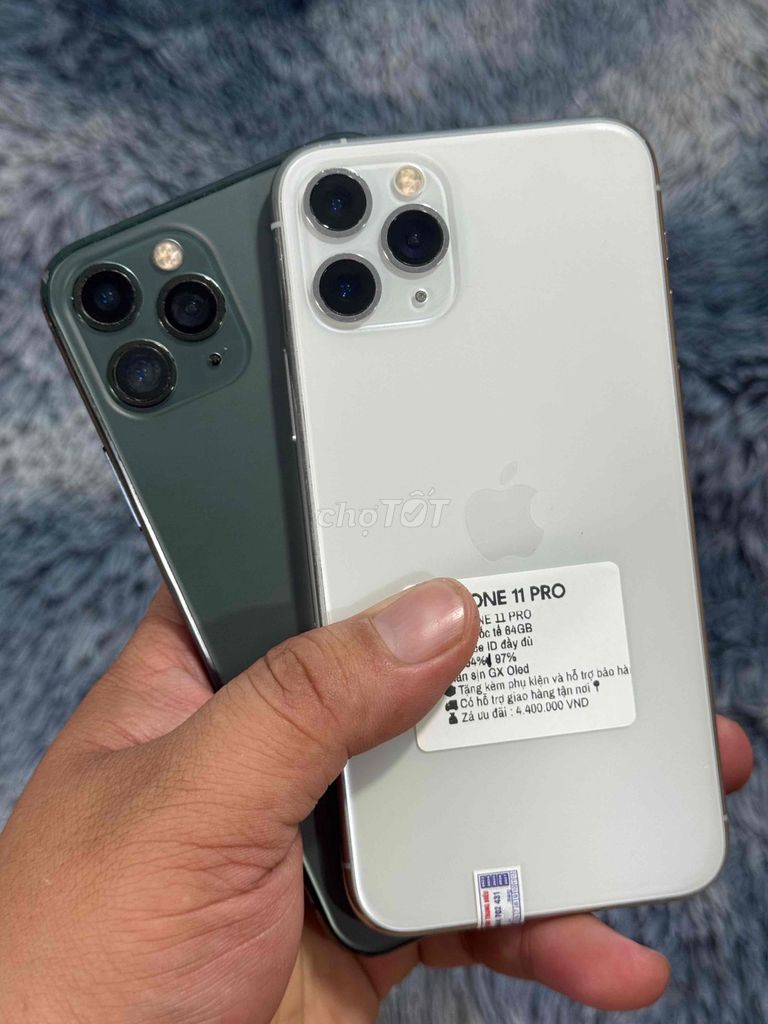 iPhone 11 Pro 64GB full Face ID màn loại sịn. Mua bán Điện thoại tại Huyện Trảng Bom Đồng Nai được đăng bởi Hồ Trung Hiếu hình 1