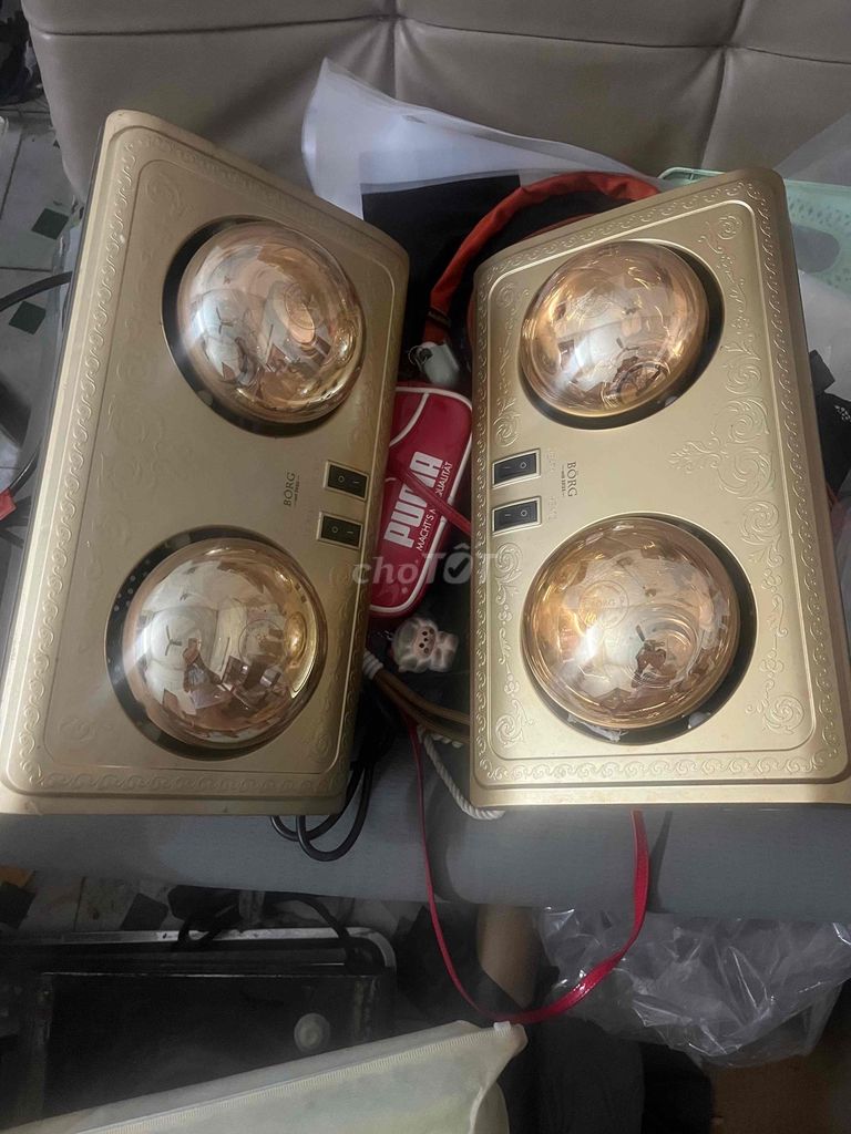 Đèn sưởi Borg 2 bóng Vàng. Mua bán Nội thất, đồ gia dụng khác tại Quận Ba Đình Hà Nội được đăng bởi Hoàng hình 1
