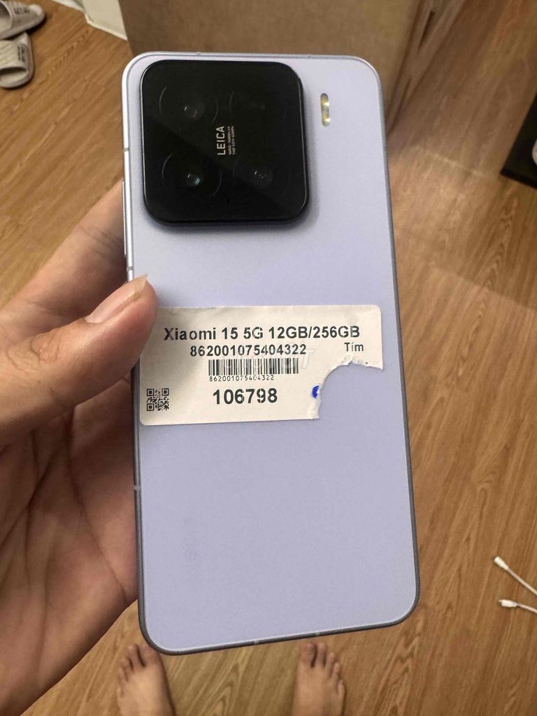 Xiaomi 15 5G 256GB Tím đẹp k tỳ vết. Mua bán Điện thoại tại Quận Phú Nhuận Tp Hồ Chí Minh được đăng bởi s hình 1