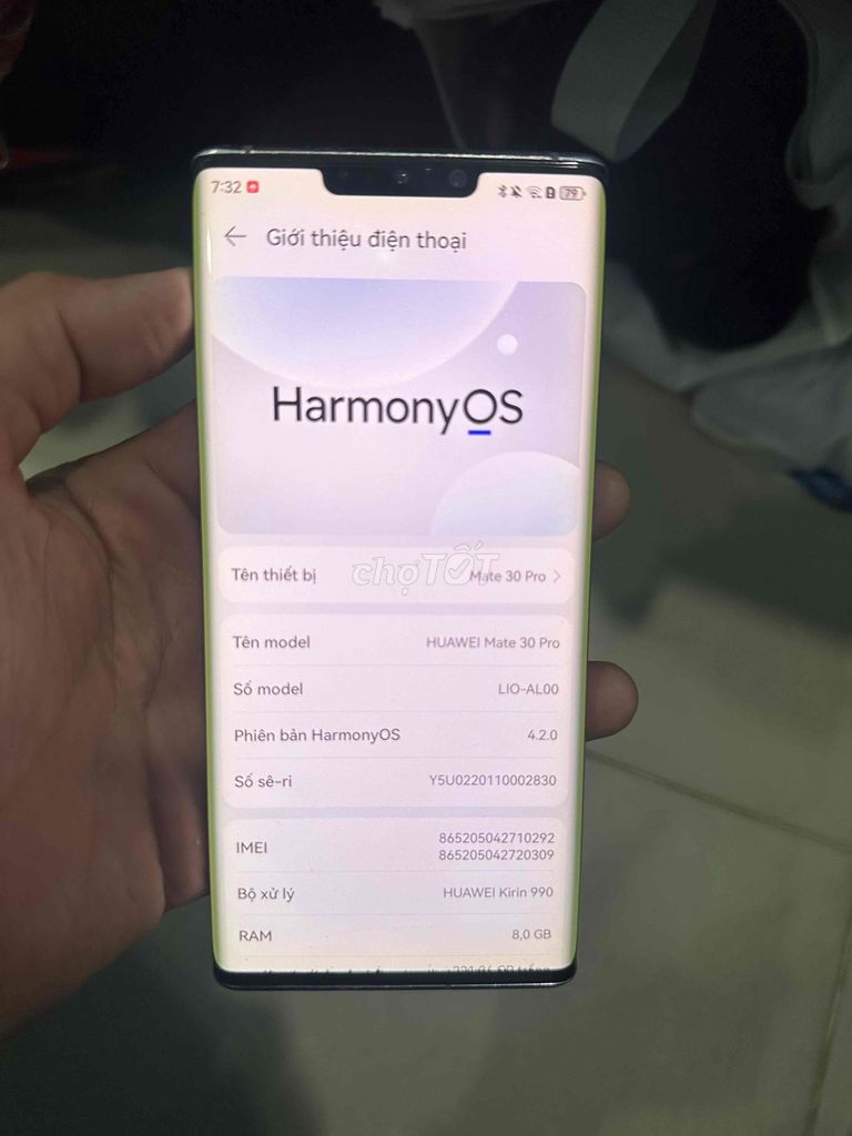 huawei mate 30 pro 8/256 gl. Mua bán Điện thoại tại Thị xã Bến Cát Bình Dương được đăng bởi đam mê công nghệ hình 1