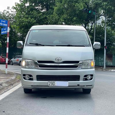 Toyota Hiace 2008 tải van 5 chỗ Super Wagon 2.7. Mua bán Ô tô tại Quận Cầu Giấy Hà Nội được đăng bởi Tô Văn Tiến