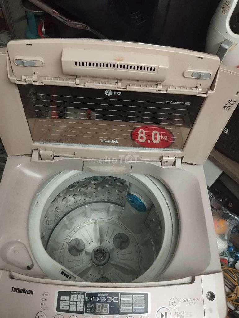 E có máy giặt LG 8kg cần thanh lý