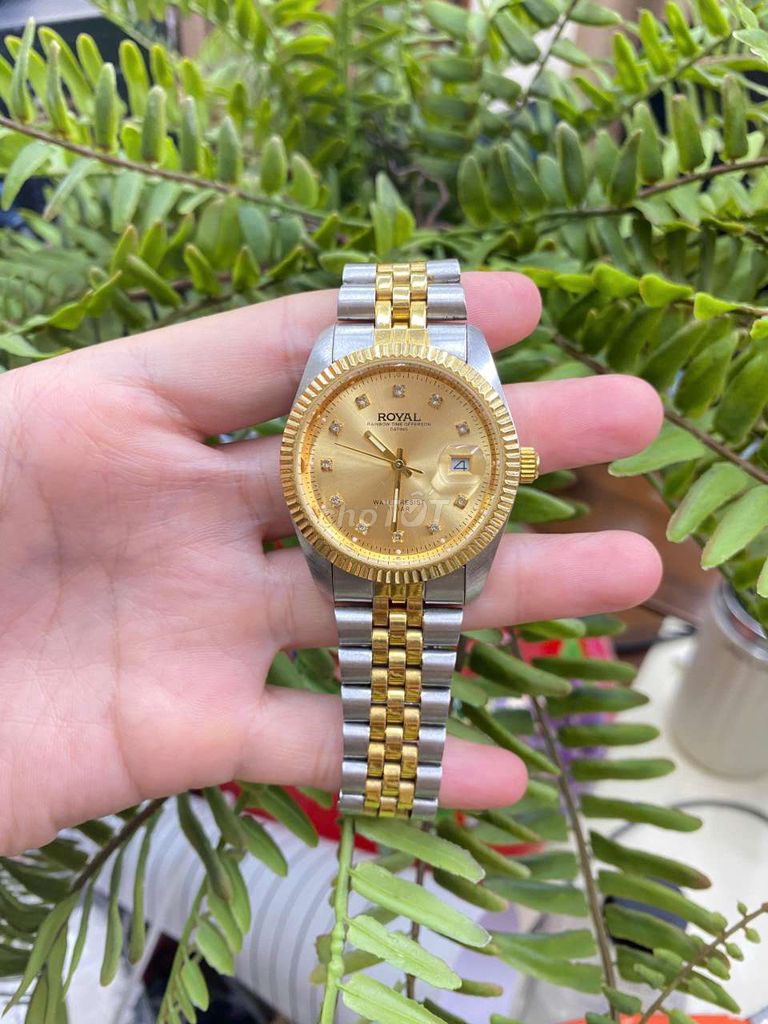 Royal size 36 dáng Rolex mới 99,9%