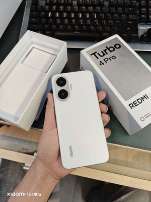 Xiaomi Redmi Turbo 4 Pro 256GB Trắng 98% FullBox. - 133054212