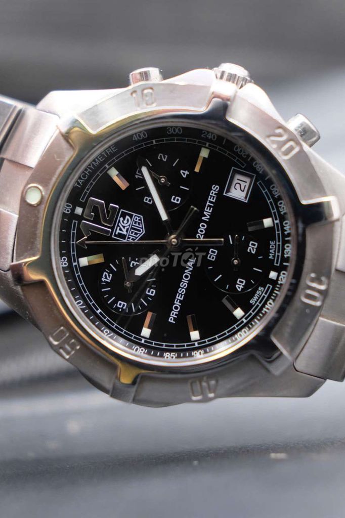 Tag Heuer Professional 2000 chronograph cool ngầu . Mua bán Đồng hồ tại Quận 8 Tp Hồ Chí Minh được đăng bởi Kết bạn zalo xem thêm mẫu hình 1
