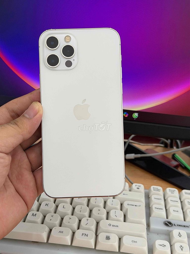 iPhone 12 Pro 256GB Trắng 99%. Mua bán Điện thoại tại Quận Ninh Kiều Cần Thơ được đăng bởi Cầm Đồ Tấn Lợi hình 1