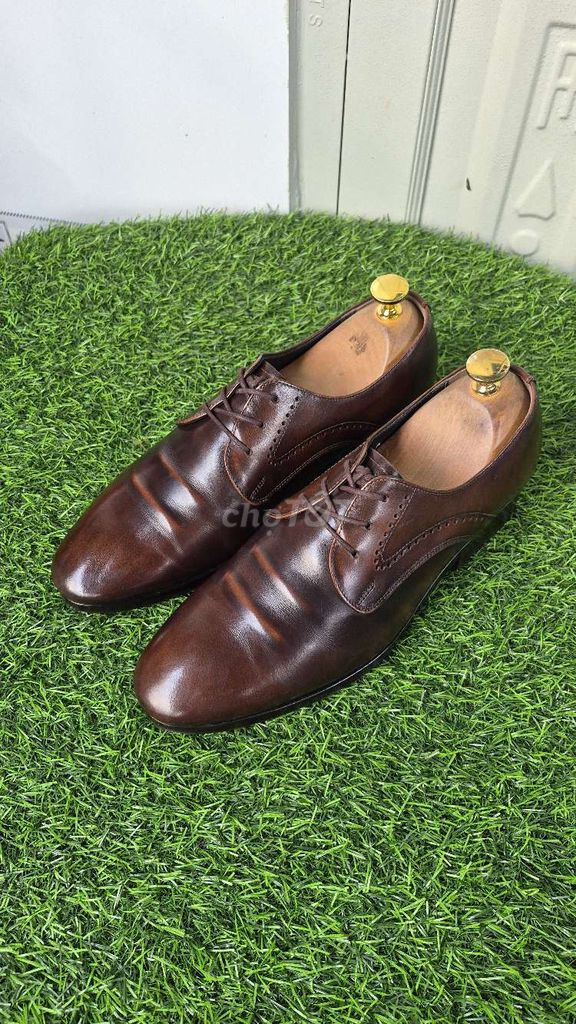 Giày tây nam Da cao cấp Nâu size 39. Mua bán Giày dép tại Huyện Nhơn Trạch Đồng Nai được đăng bởi Túi Si Ngọc Khánh  hình 1
