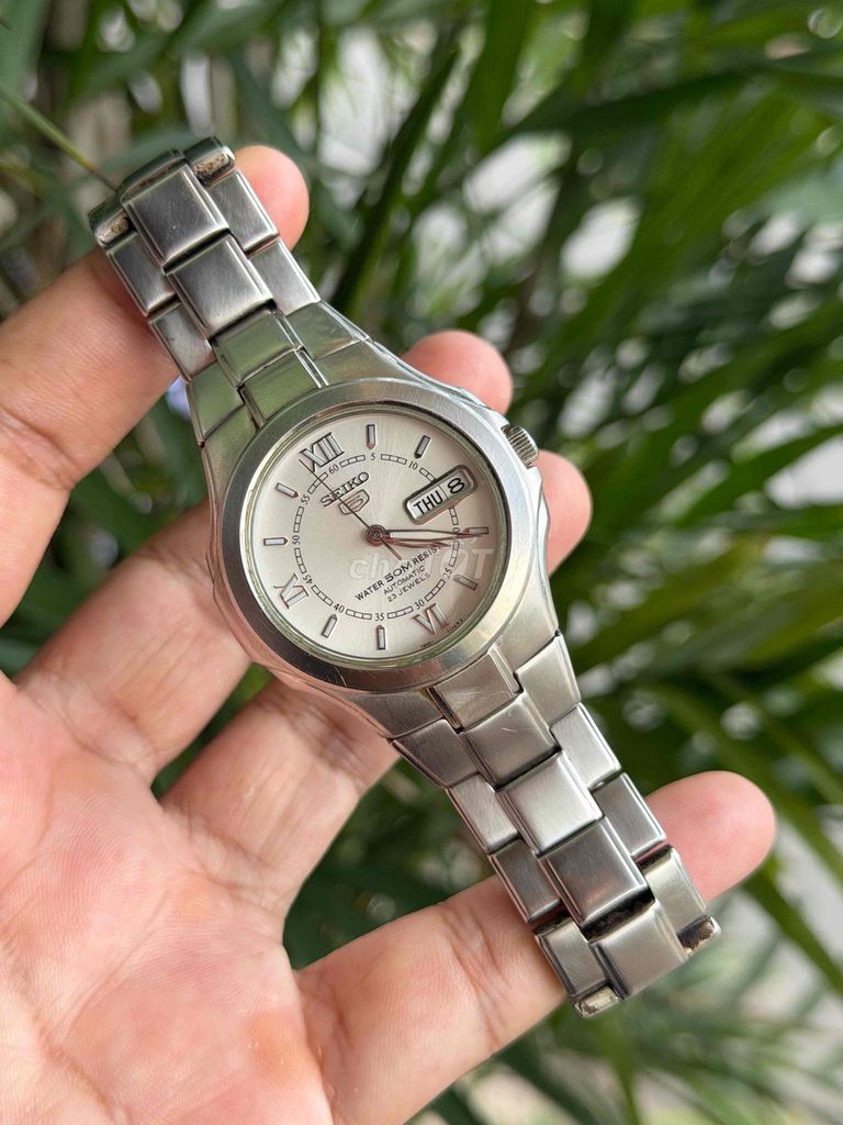 Đồng hồ Seiko 5 Automatic Nam Bạc. Mua bán Đồng hồ tại Huyện Trà Cú Trà Vinh được đăng bởi Khoa Trầm hình 1