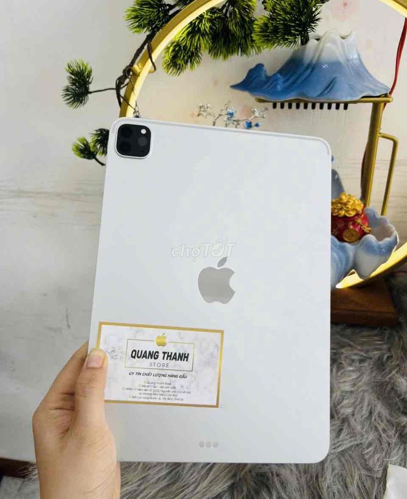 iPad Pro M1-128gb Fullbok pin 92% đẹp 99%