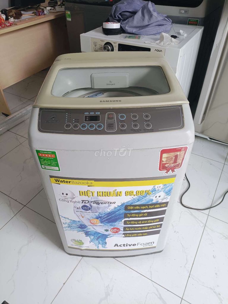 Máy giặt Samsung 7.2kg giặt vắt tốt êm ái nhỏ gọn. Mua bán Máy giặt tại Quận Gò Vấp Tp Hồ Chí Minh được đăng bởi Lê Cường  hình 1