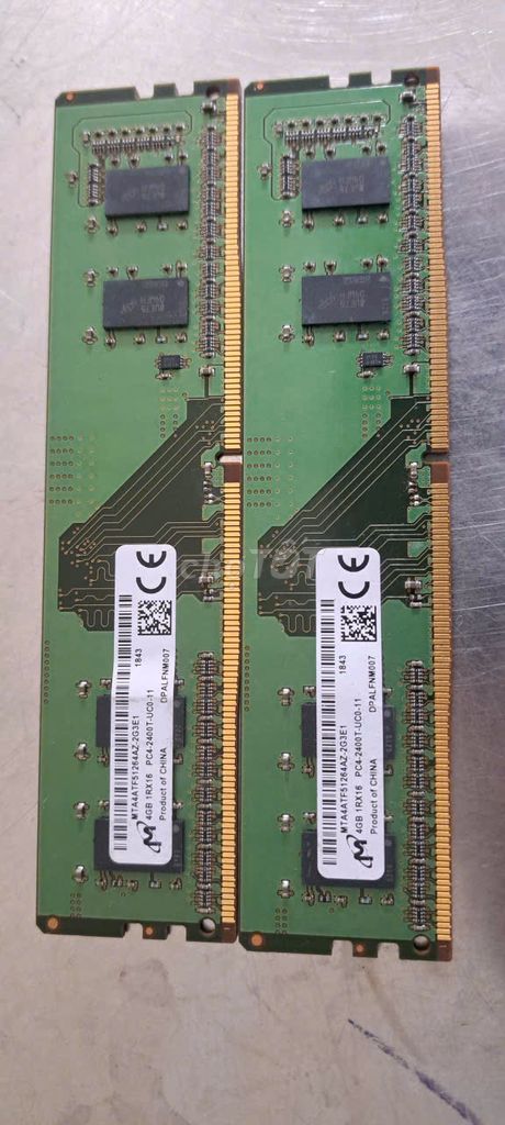 RAM DDR4 4GB 2400MHz đã dùng. Mua bán Linh kiện (RAM, Card...) tại Quận Cái Răng Cần Thơ được đăng bởi Bin Bin hình 1