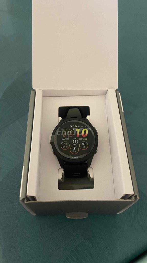 Garmin Forerunner 265 Đen Mới. Mua bán Thiết bị đeo thông minh tại Thành phố Mỹ Tho Tiền Giang được đăng bởi Lê Hoài Thịên hình 1