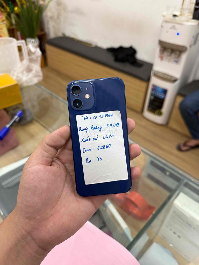 Apple iPhone 12 Mini 64GB Xanh. Mua bán Điện thoại tại Quận Đống Đa Hà Nội được đăng bởi Hoàng quân store hình 1