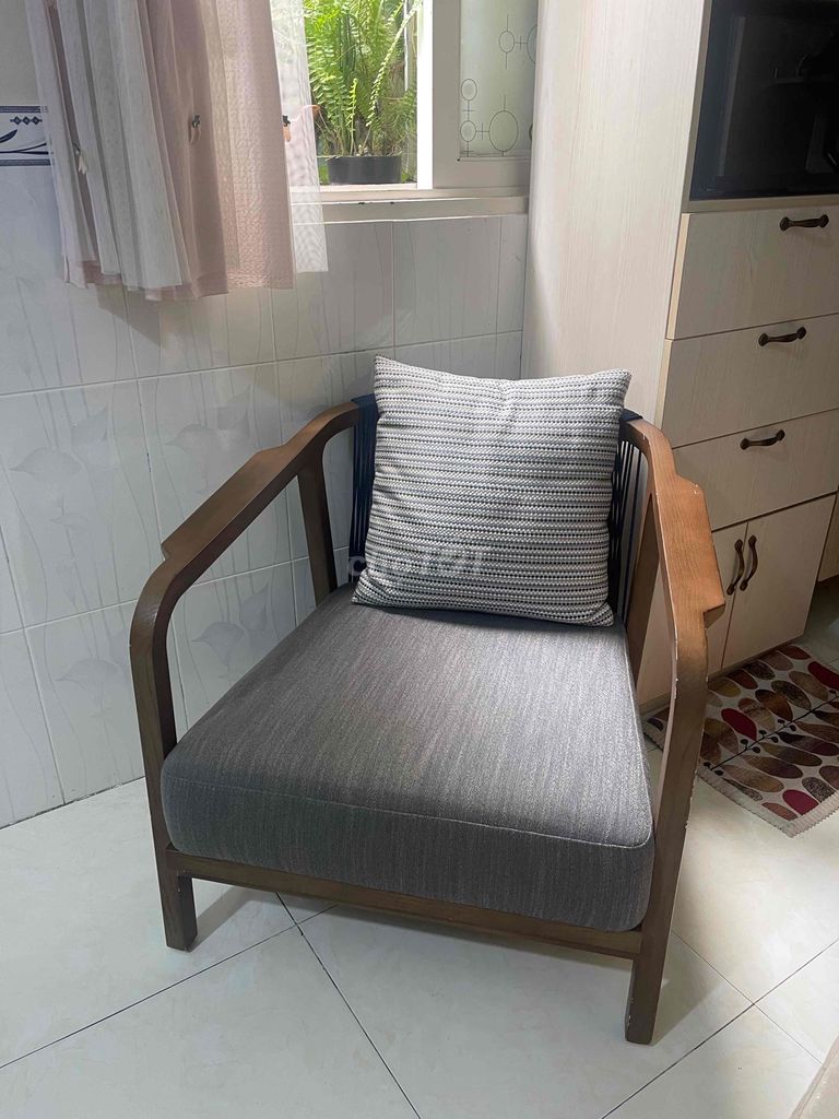 Ghế Armchair (Gỗ sồi) - Có bản vẽ kỹ thuật. Mua bán Bàn ghế tại Quận Tân Phú Tp Hồ Chí Minh được đăng bởi Ribi hình 1