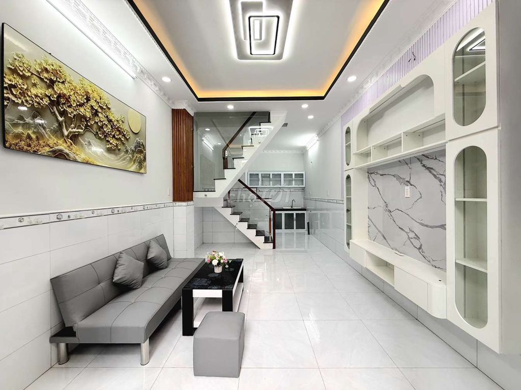 nhà 3,5x10m 2 tầng Huỳnh Tấn Phát 1 tỷ 55